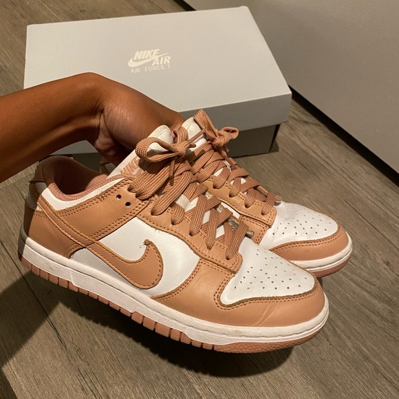 Nike Dunk Rose Whisper US 5.5 - Picture 4 of 5